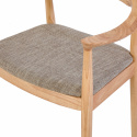 Szék \'Ask\' - Természetes/Szürke