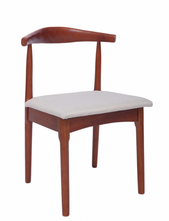 Szék \'Fager\' - Dió/Beige a csoportban Bútorok / Ülőbútorok / Székek nál Reforma (WS-8662-beige)