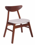 Szék \'Asta\' - Dió/Fehér