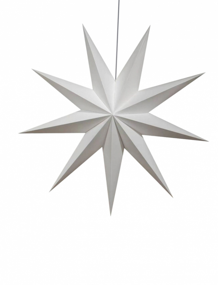 Adventi csillag \'Vintergatan\' 118cm - Fehér a csoportban Világítás / Lámpák / Karácsonyi világítás nál Reforma (advent-star-white-10)