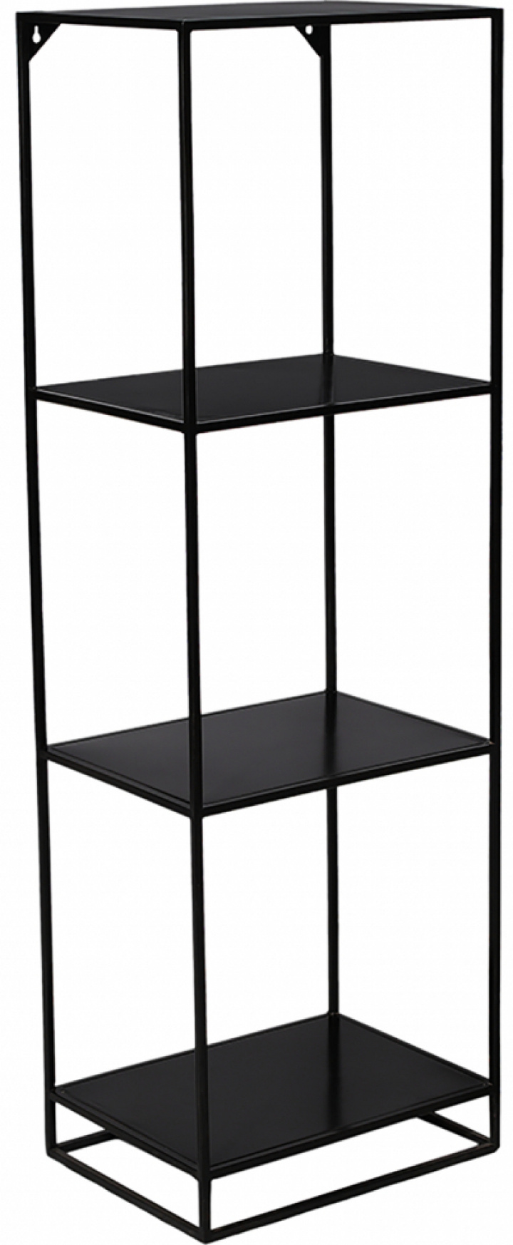 Polc \'Washington\' - Fekete vas a csoportban Bútorok / Polcok és tárolás / Fali polcok nál Reforma (m07067)