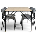 &Eacute;tteremcsoport \'Kungsholmen Hornstull\' - 1 Asztal & 4 Sz&eacute;k