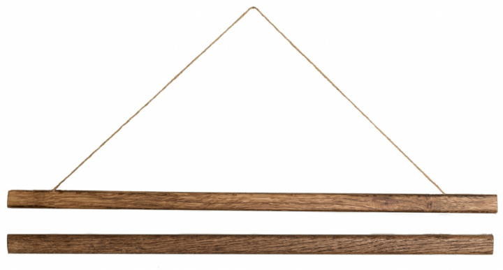 Poszterakasztó 70cm - Dió a csoportban Dekoráció / Dekoráció / Képek és poszterek nál Reforma (posterhang-walnut-70)